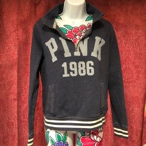 PINK Victoria’s Secret 1/4 Zip Sweater